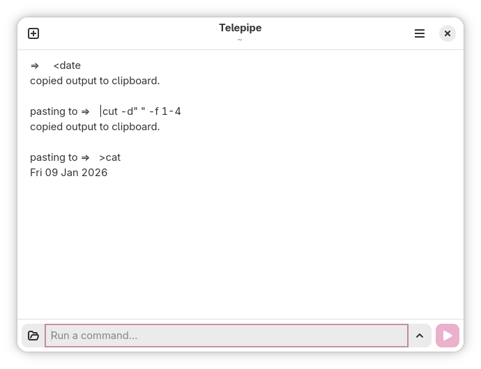 telepipe clipboard redirection