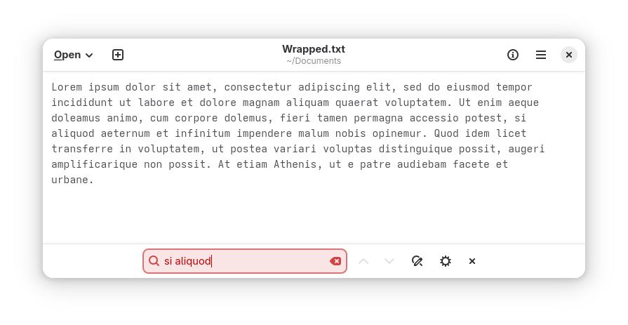 text editor screenshot